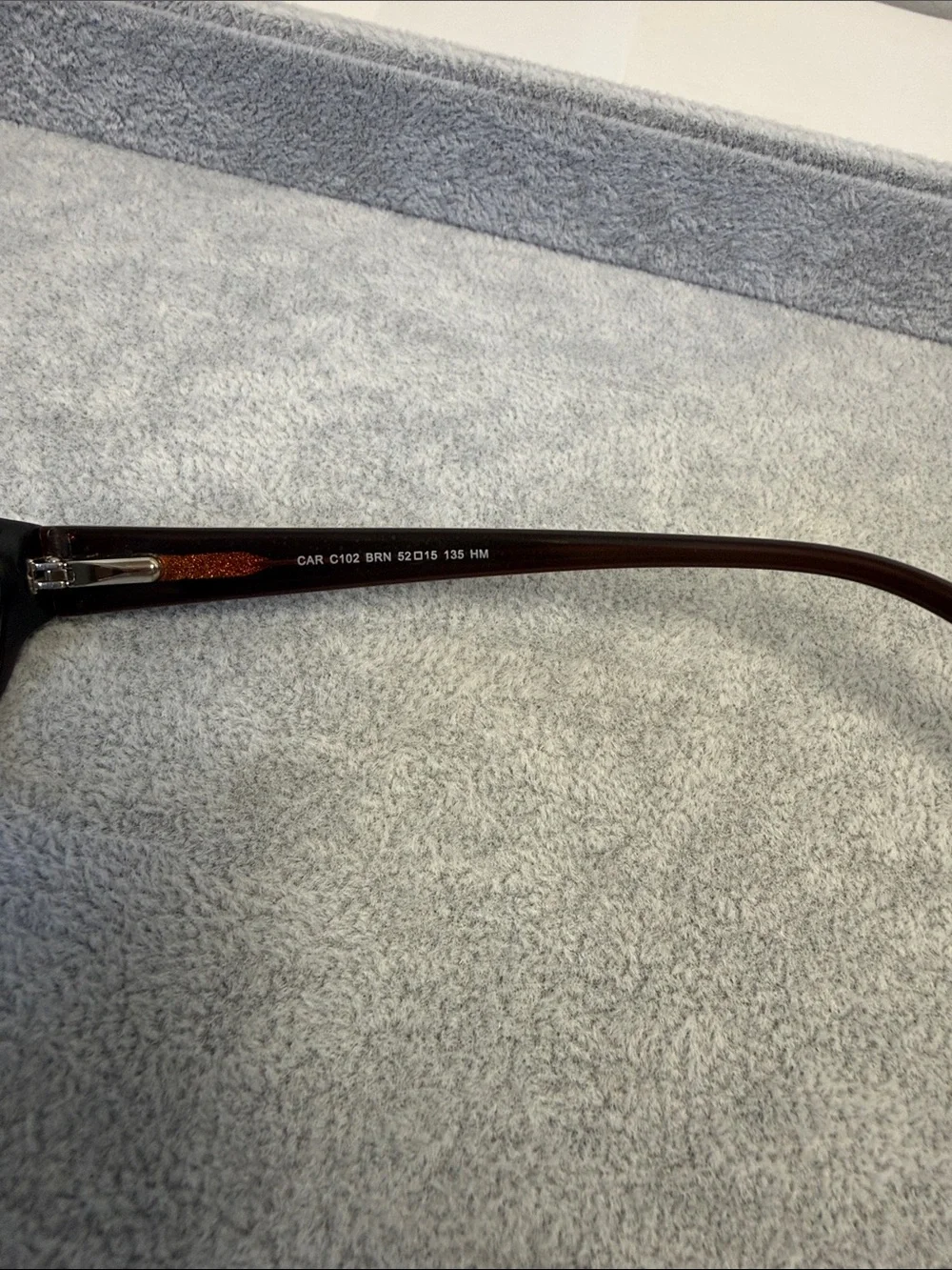 NWOT Caravaggio C102 Women’s Retro Brown Cat Eye Glasses Eyesize 52